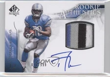 2009 SP Authentic Rookie Authentics 10/999 Derrick Williams #380 Patch Auto 0b2