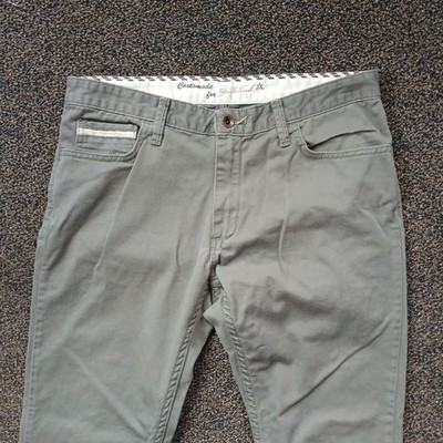 Vans x Anthony Van Engelen Custom Slim Chino Skater Pants Olive Green 33x30