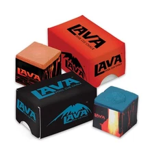 Lava CHLAVA2 Pool Cue Chalk Box of 2