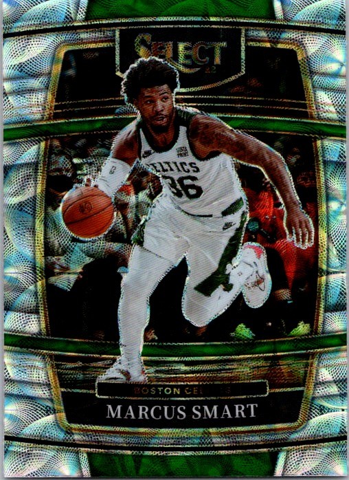 2021-22 Panini Select #32 Marcus Smart Scope Prizms