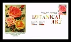 DR JIM STAMPS US COVER ROSES BOTANICAL ART FIRST DAY ISSUE PANDA CACHET