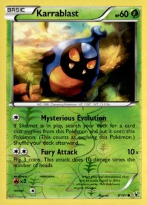 Karrablast Common Reverse Holo Noble Victories 8/101 Pokémon TCG