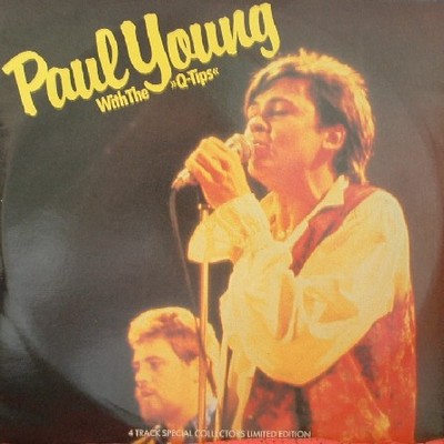 Paul Young - With The Q-Tips - Used Vinyl Record 12 - F7441z
