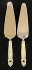 International Silver Royal Danish Set of Two (2) Sterling Pie Server Knives