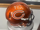 Brian Urlacher Signed Bears Full Size Flash Speed Authentic Helmet Beckett Auto