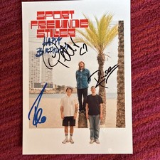 Autogrammkarte Sportfreunde Stiller 2026 Hand...