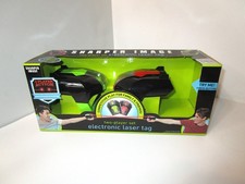 2017 Sharper Image Electronic Laser Tag Black Series 2 Player Set New in Box
