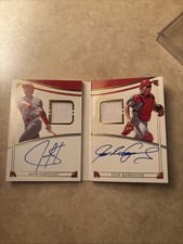 2023 National Treasure Booklet Juan Gonzalez Ivan Rodriguez Dual Jersey Auto /10
