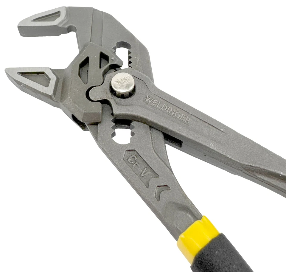 Zangenschlüssel 180mm 7" Zange + Schraubenschlüssel in einem CV-Stahl WELDINGER - Bild 2 von 4