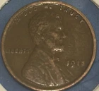 *1918  P Lincoln Wheat Cent Penny **FREE SHIPPING**