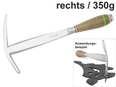 00075000 Modellier Schieferhammer Ledergriff rechts BESTSELLER