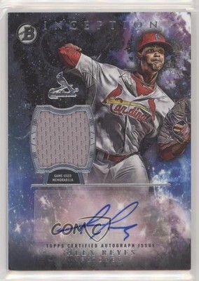 2016 Bowman Inception Relics Alex Reyes #IAR-AREY Auto 3d5