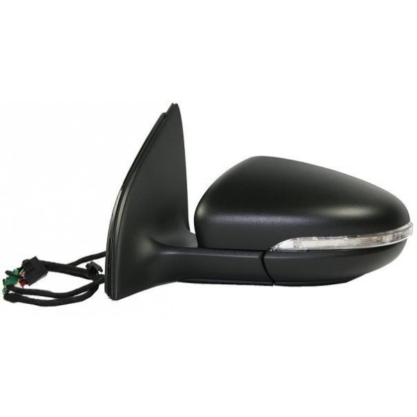 RüCkspiegel Sx FüR Golf VI 2008 Al 2012 Elektrisch SchließEn Pfeil Licht 9 Pin-image