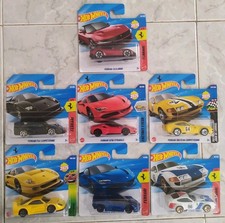 Lotto 7 Hot Wheels Ferrari 2025 2026 F40, Sf90, 12 Cilindri, 365 GTB4 1:64