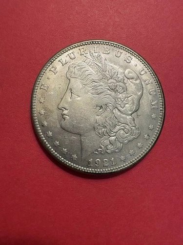 1921-S $1 Morgan Silver Dollar AU