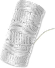 Bright White Twine String - 18 Strong Nylon String - 1000 Ft Length - White Str