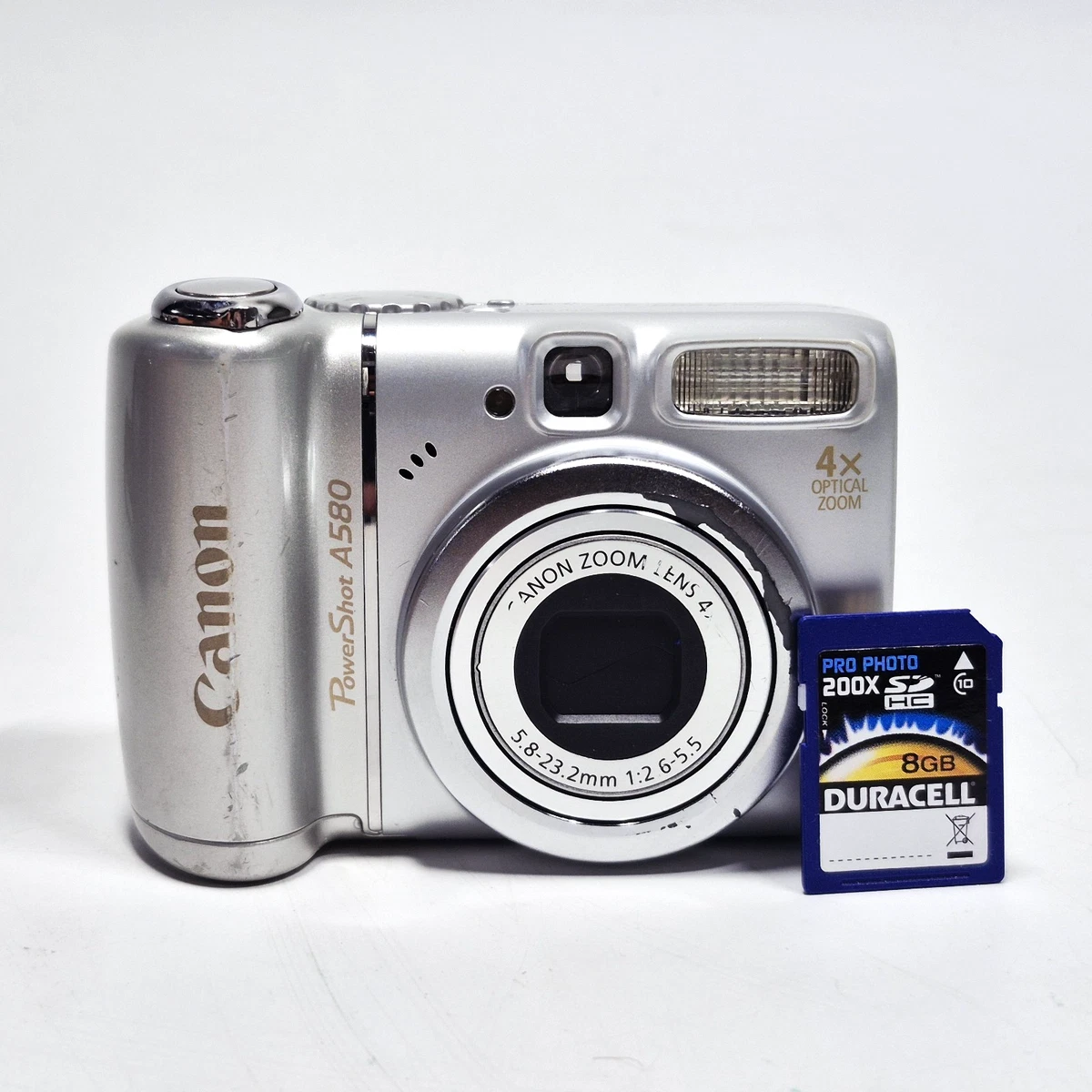 Canon A580 シルバー オートフォーカス Canon Powershot A580 Digital Cameras for sale | eBay
