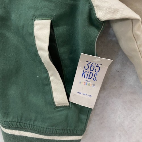Garanimals Bomber Jacket Boys 4 Green Dinosaur Hooded Snap Up 365 Kids Pockets - Picture 11 of 18