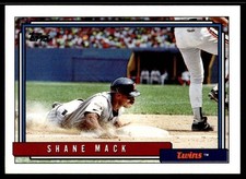 1992 Topps Shane Mack Minnesota Twins #164 23170