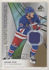 2019 SP Game Used Authentic Rookies Gold Jersey Relics 590/599 Adam Fox #127 kq9