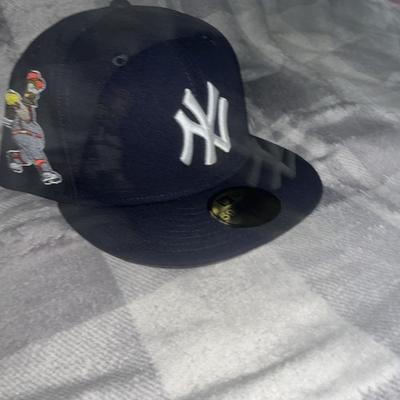 #ad New Era x The Simpsons New York Yankees Homer Wonderbat 7 1 2 NWT IN HAND $110.00