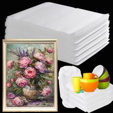 100 Pack Foam Pouches 12x12 Inch 0.5MM Thick Cushion Bags Moving Supplies