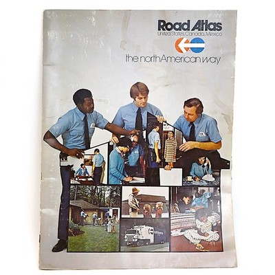 Rand McNally Vtg 1979 Road Atlas Map Complete United States Canada Mexico Cover