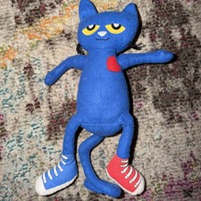 Pete the Cat 12 Blue Plush Doll Stuffed Animal Toy MerryMakers Inc