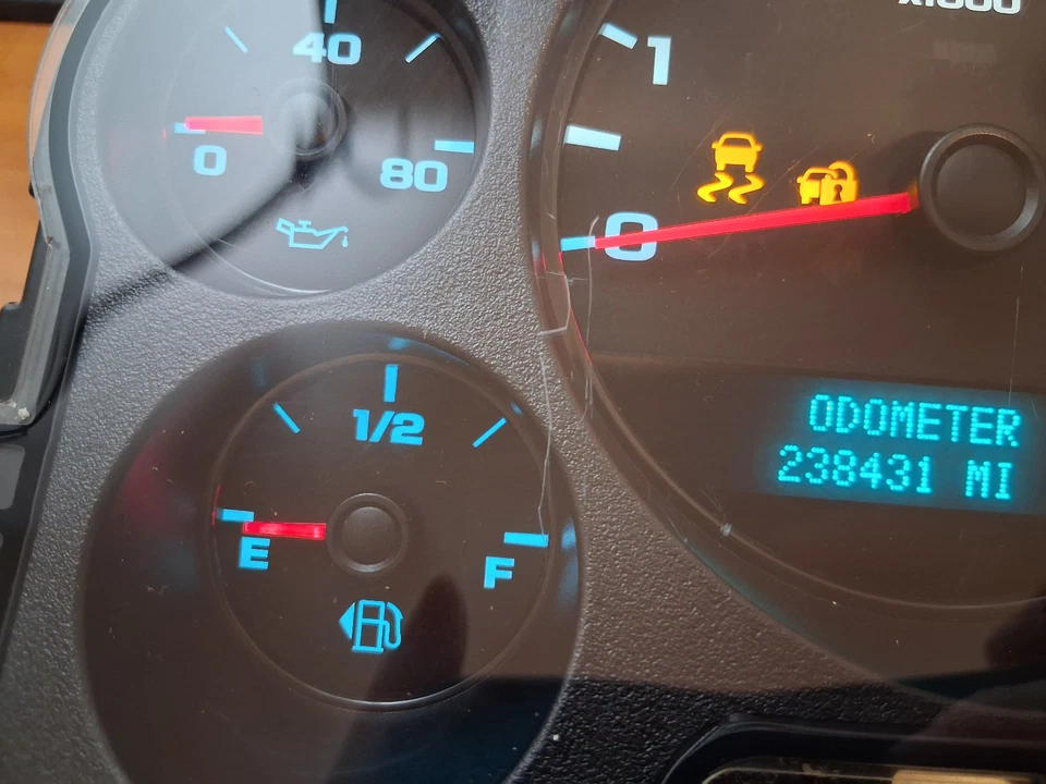 ✅ Cuadro de instrumentos velocímetro Silverado Sierra 12-13 238431 millas Foto 4 de 4