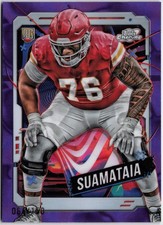 2024 Topps Chrome Cosmic #148 Kingsley Suamataia Purple Nebula Refractor /150 RC
