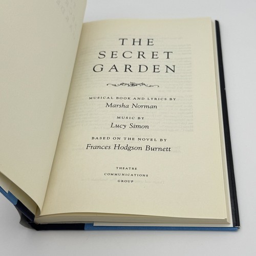 The Secret Garden Marsha Norman 1992 1st Edition Musical Theatre TCG - Foto 9 di 18