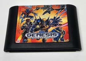 Sega Genesis Model 2 Console MK-1631 w/ Xmen, Jurassic Park & 2 Controllers
