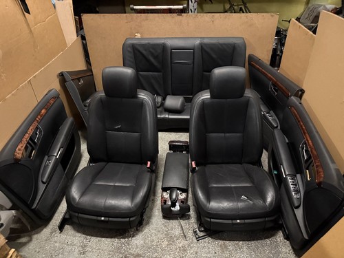 Mercedes W221  Leder Ausstattung Lederausstattung schwarz Memory