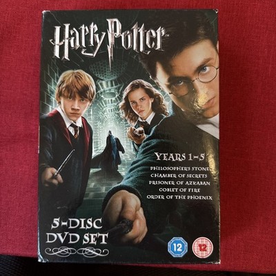 Harry Potter DVD Film Box, Years 1-5, Jahre 1-5, Nur Englische Tonspur