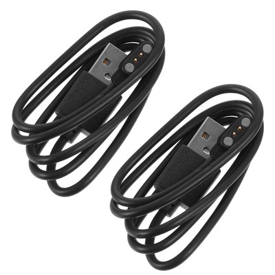  2 Pcs Ladekabeldatenkabel Für Smartwatch Uhr Magnetic USB-Magnetladekabel