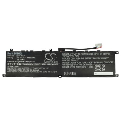 Akku für MSI LEOPARD 10UG GP66 GP76 4100mAh 15,2V