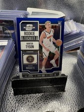 2023-24 Panini Contenders Optic - Rookies Hunter Tyson #2 Blue Prizm /99 (RC)
