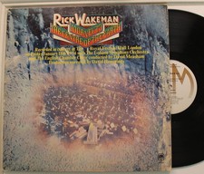Rick Wakeman Lp Journey To The Centre Of The Earth On A M - Vg / Vg To Vg