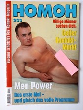 Europas Schärfstes Homo Gay Magazin Nr. 233 -Jahr 2000 Vintage