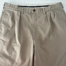 Polo Ralph Lauren Vintage Chino Shorts Men s Khaki 36 Classic Casual Preppy 90 s
