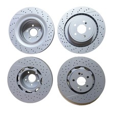 New For Mercedes Benz E63 Amgs C63 Cls63 Amg Front And Rear Brake Rotors Us New For Mercedes Benz E63 Amgs C63 Cls63 Amg Front And Rear Brake Rotors Us