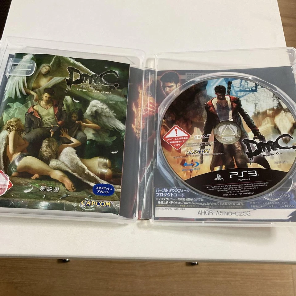 DmC Devil May Cry PS3 Japan Import Capcom Action Adventure Game - Image 3 of 4