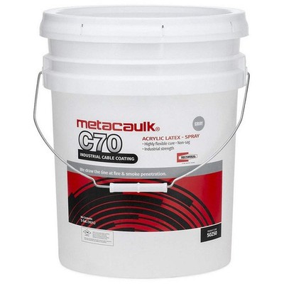 METACAULK 50250 Fire Barrier Sealant,Pail,5 gal 49ZY67