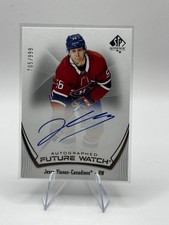 2021-22 SP Authentic Jesse Ylonen Future Watch Auto RC /999 Canadiens