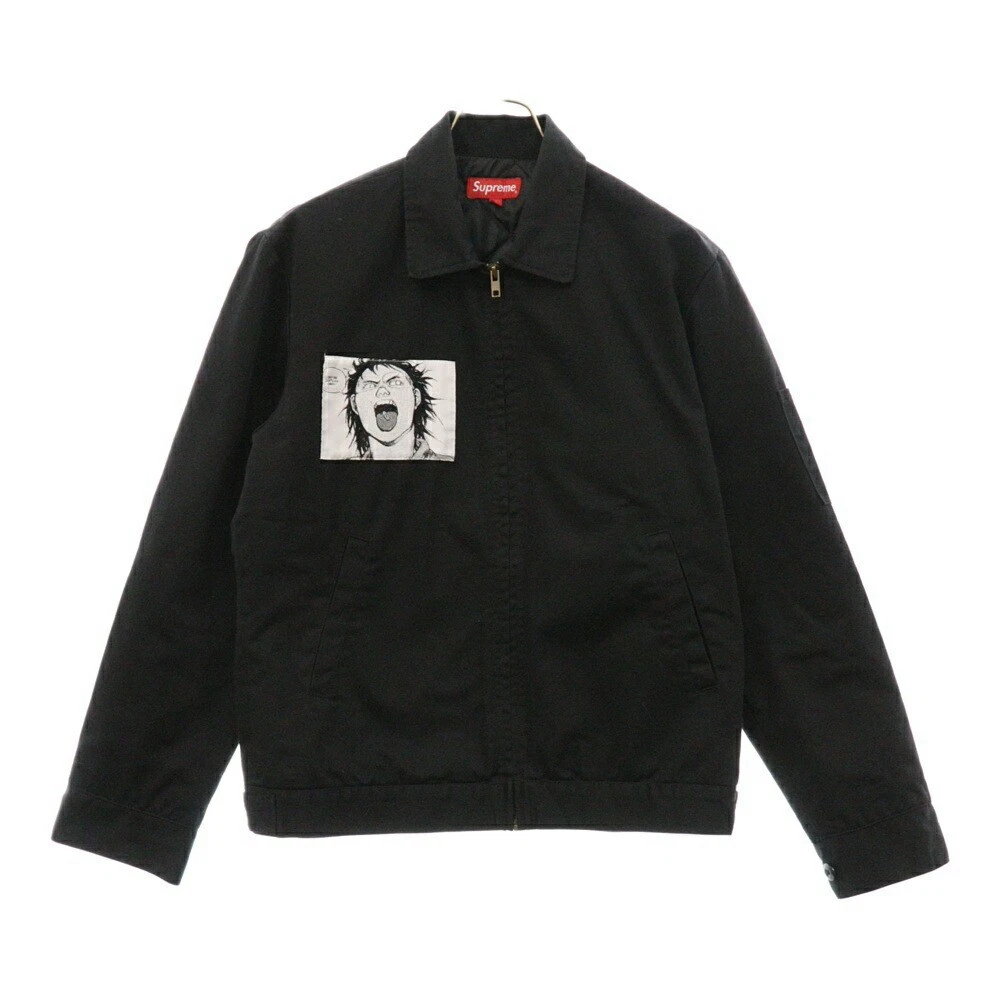 Veste de travail Akira noire à capuche Harajuku FkE50 Supreme taille S 17Aw