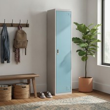 Metal Storage Lockers Alloy Steel Lockable Office School Gym Storage Unit
