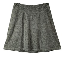 Patagonia Women's Pull-On Athletic Skirt Heathered Gray Size M Performance Skort