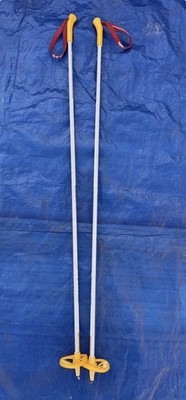 Vintage Trak 135cm Aluminum Ski Poles/Walking Sticks Made in Finland 53 Long