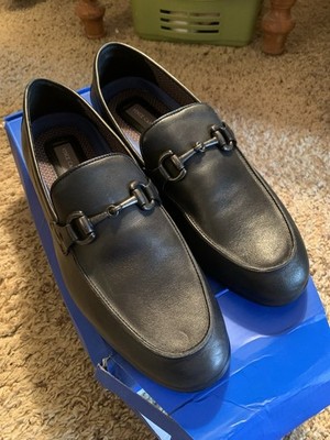 【Yunta Heryana】キャノンデールslate force1 VINCE CAMUTO VM-Caelan BLACK SHIHARA Leather Horse-bit Loafers
