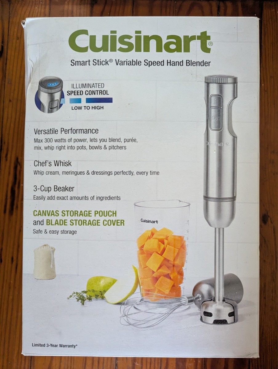 Cuisinart Smart Stick (HB600PC) Variable Speed Hand Blender